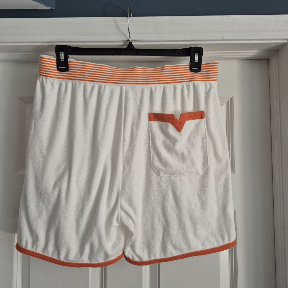 Tombolo Tennis Cabana Shirt Shorts Set Large Terry Cloth Princeton Wimbleten - Picture 8 of 16